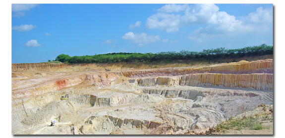 廣西合浦縣-高嶺土探明儲量達(dá)1.8億噸，