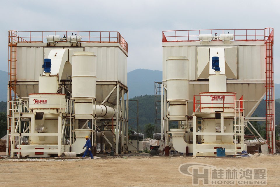 碳酸鈣雷蒙磨粉機年產量50萬噸生產線 HC2000碳酸鈣雷蒙磨粉機