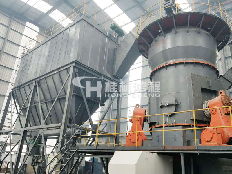 石灰石粉生產線HLM立式磨粉機 石灰石粉生產線HLM立式磨粉機